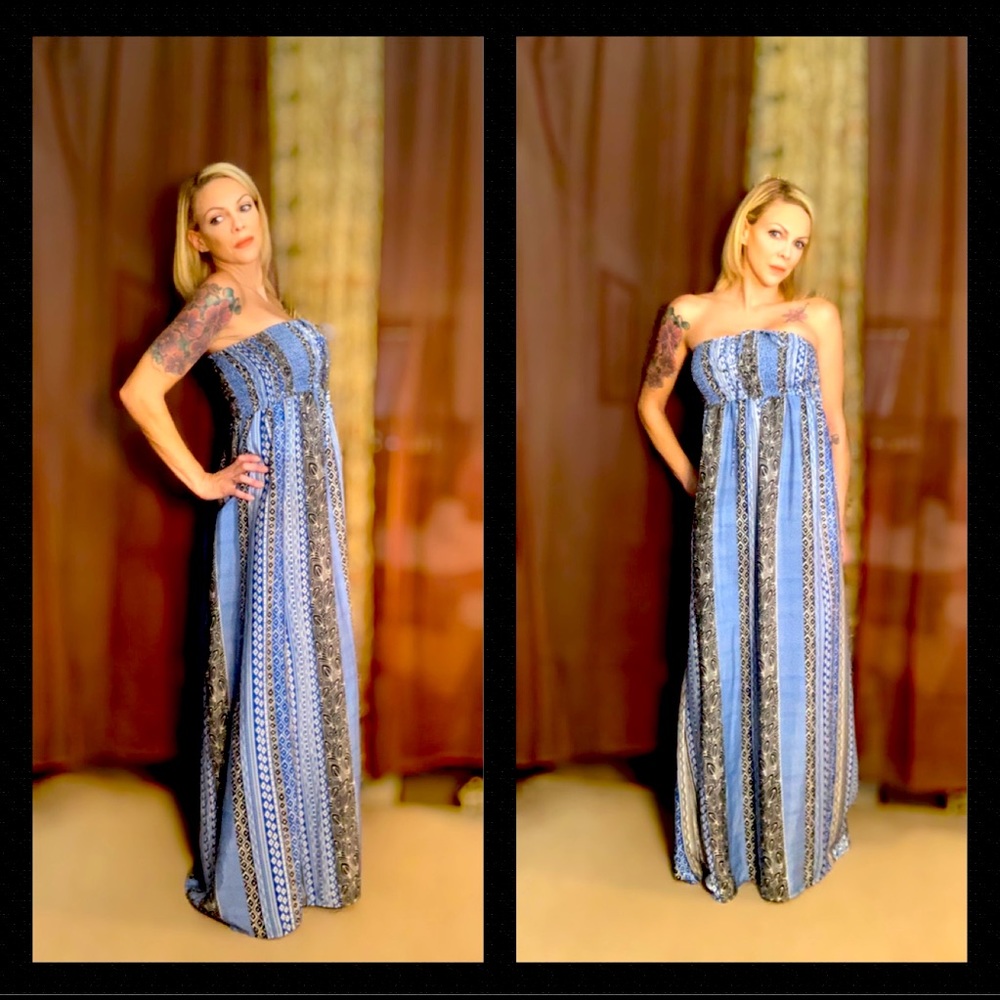 Floor Length Tube Dress